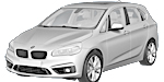 BMW F45 U1617 Fault Code